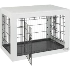 Frisco Double Door Furniture Style Dog Crate, White 9 Frisco Double Door Furniture Style Dog Crate, White -PetSafe Kong Shop 253029 PT5. AC SS1800 V1617037661