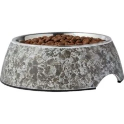 Frisco Black Marble Design Stainless Steel Dog & Cat Bowl 12 Frisco Black Marble Design Stainless Steel Dog & Cat Bowl -PetSafe Kong Shop 253048 PT3. AC SS1800 V1616526484