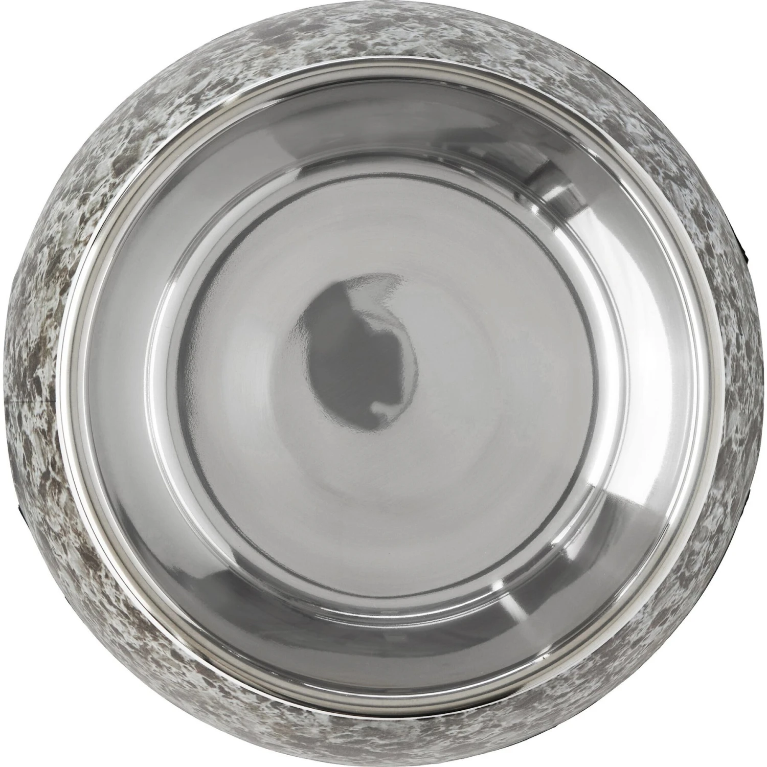 Frisco Black Marble Design Stainless Steel Dog & Cat Bowl 5 Frisco Black Marble Design Stainless Steel Dog & Cat Bowl - Image 5