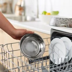 Frisco Black Marble Design Stainless Steel Dog & Cat Bowl 16 Frisco Black Marble Design Stainless Steel Dog & Cat Bowl -PetSafe Kong Shop 253048 PT7. AC SS1800 V1616526752