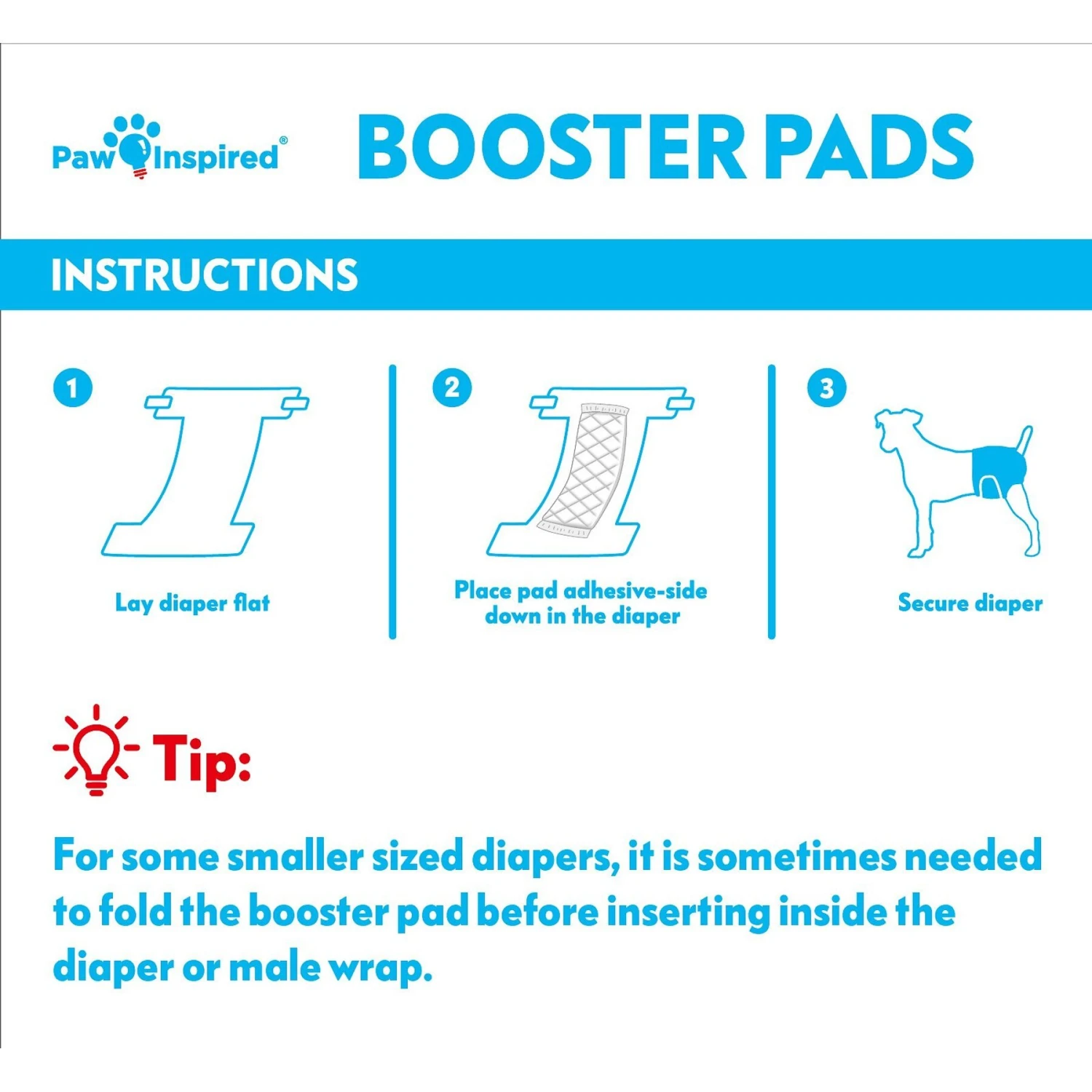 Paw Inspired Dog Diaper Pad Liners 6 Paw Inspired Dog Diaper Pad Liners - Image 6