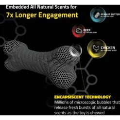 Playology Scented Dual Layer Bone Dog Toy 10 Playology Scented Dual Layer Bone Dog Toy -PetSafe Kong Shop 254284 PT3. AC SS1800 V1602195958