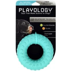 Playology Scented Dual Layer Ring Dog Toy -PetSafe Kong Shop 254296 PT6. AC SS1800 V1628559375