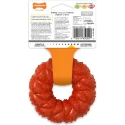 Nylabone Strong Chew Ring Braided Chew Toy For Dogs Beef -PetSafe Kong Shop 254717 PT6. AC SS1800 V1629847009