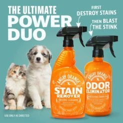 Angry Orange Pet Odor Eliminator Spray, 24-oz Bottle -PetSafe Kong Shop 255245 PT4. AC SS1800 V1669152572