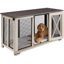 Frisco "Denver" Dog Crate Credenza & Mat Kit -PetSafe Kong Shop 255326 PT3. AC SS1800 V1617037359