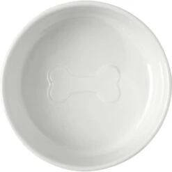 Frisco Ceramic Food Dog & Cat Bowl With Wood Base -PetSafe Kong Shop 256043 PT5. AC SS1800 V1615310838