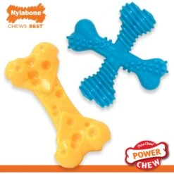 Nylabone Power Chew Tough Chew Toys For Dogs Bundle Beef & Cheese 17 Nylabone Power Chew Tough Chew Toys For Dogs Bundle Beef & Cheese -PetSafe Kong Shop 256133 PT8. AC SS1800 V1680644496