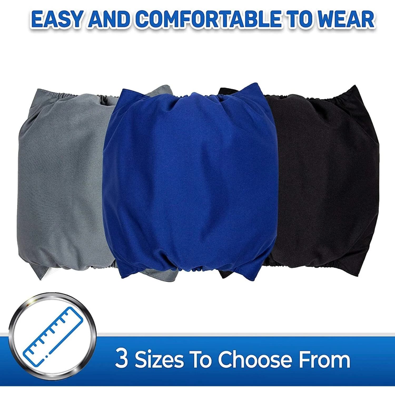 Pet Magasin Washable Belly Nappies Male Dog Wraps 4 Pet Magasin Washable Belly Nappies Male Dog Wraps - Image 4