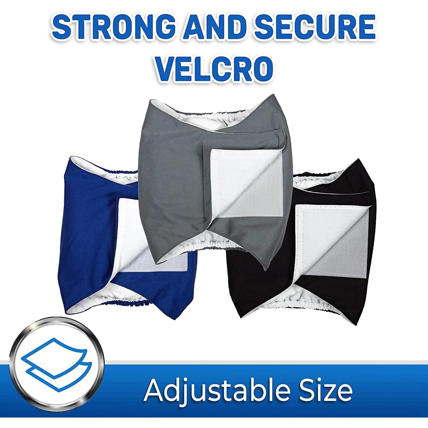 Pet Magasin Washable Belly Nappies Male Dog Wraps 7 Pet Magasin Washable Belly Nappies Male Dog Wraps - Image 7