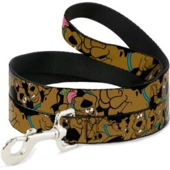 Buckle-Down Scooby Doo Polyester Standard Dog Leash
