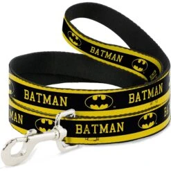 Buckle-Down Batman Logo Polyester Standard Dog Leash