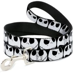 Buckle-Down Nightmare Before Christmas Jack Expressions Polyester Standard Dog Leash