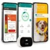 Link My Pet Dog GPS & Activity Tracker With Training Tools, Black & White