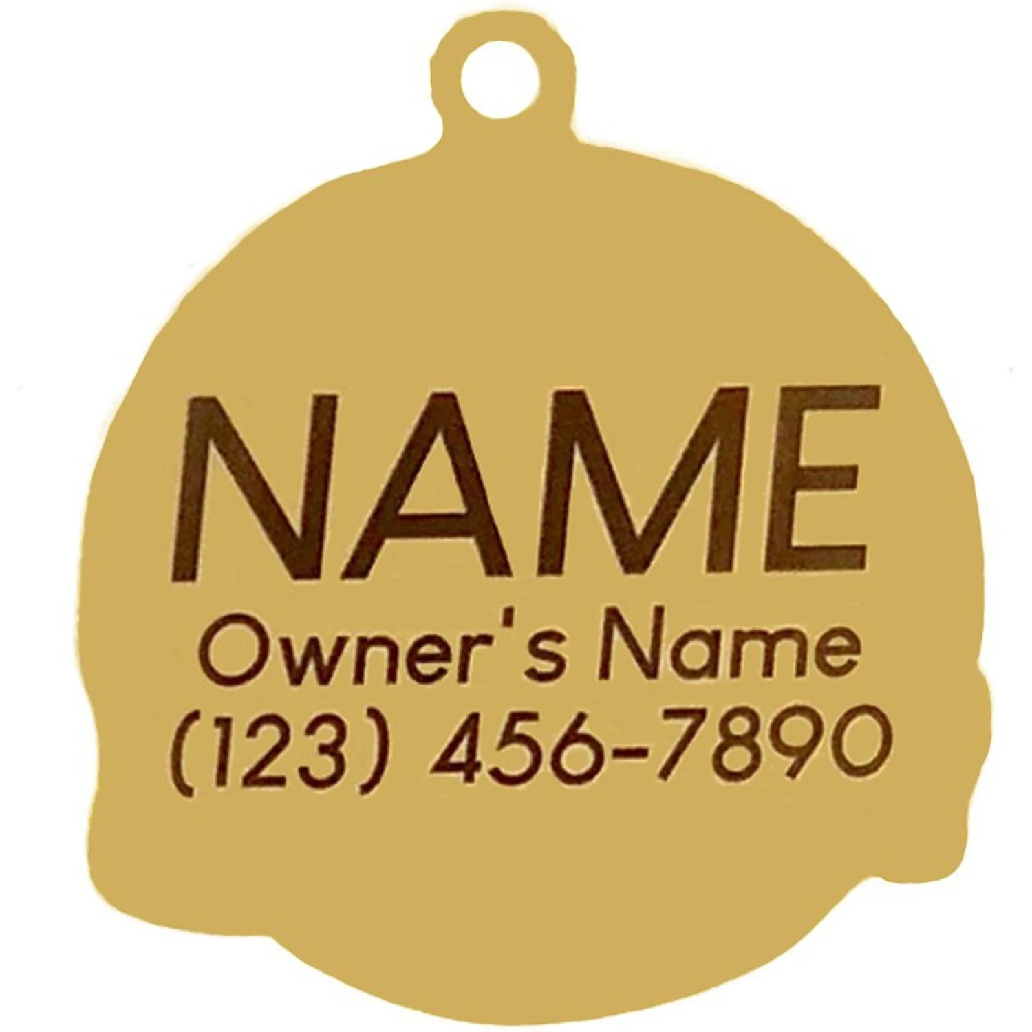 Two Tails Pet Company Pawsitvity Personalized Dog & Cat ID Tag, Green 2 Two Tails Pet Company Pawsitvity Personalized Dog & Cat ID Tag, Green - Image 2