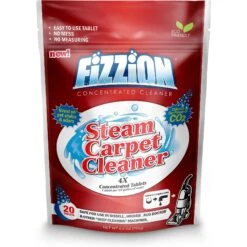 Fizzion Steam Carpet Cleaner Tablets, 20 Count