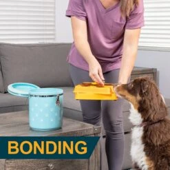 OurPets Waffle Squeaky Treat Dispensing Puzzle Dog & Cat Toy -PetSafe Kong Shop 258949 PT7. AC SS1800 V1605915427