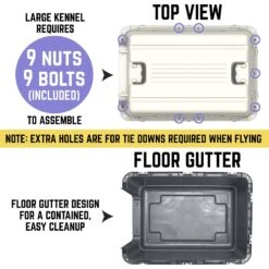 Sport Pet Travel Kennel Dog Carrier -PetSafe Kong Shop 259315 PT3. AC SS1800 V1607007758