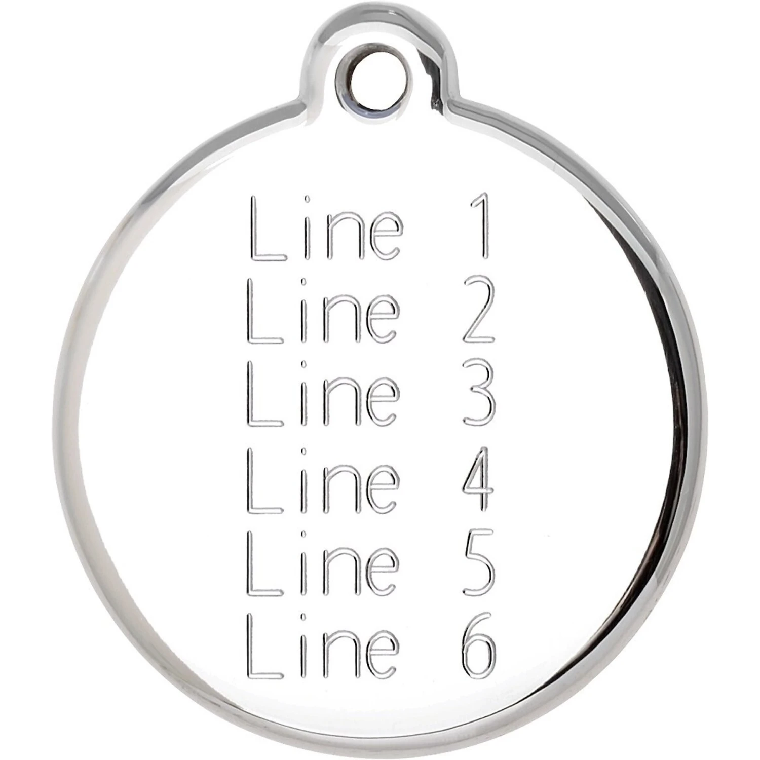 Red Dingo Compass Stainless Steel Personalized Dog & Cat ID Tag, Black 3 Red Dingo Compass Stainless Steel Personalized Dog & Cat ID Tag, Black - Image 3