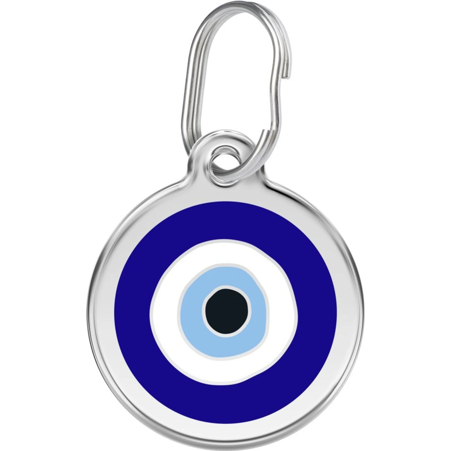 Red Dingo Evil Eye Stainless Steel Personalized Dog & Cat ID Tag 1 Red Dingo Evil Eye Stainless Steel Personalized Dog & Cat ID Tag