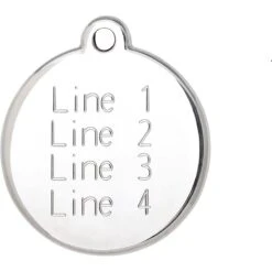 Red Dingo K9 Sheriff Stainless Steel Personalized Dog ID Tag, Blue -PetSafe Kong Shop 260282 PT3. AC SS1800 V1610287643