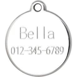 Red Dingo Medical Alert Stainless Steel Personalized Dog & Cat ID Tag -PetSafe Kong Shop 260305 PT7. AC SS1800 V1610175143