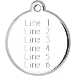 Red Dingo USA Flag Stainless Steel Personalized Dog & Cat ID Tag -PetSafe Kong Shop 260655 PT3. AC SS1800 V1610145743