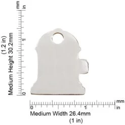 Red Dingo Fire Hydrant Personalized Silver Stainless Steel Dog ID Tag -PetSafe Kong Shop 260758 PT2. AC SS1800 V1613060805