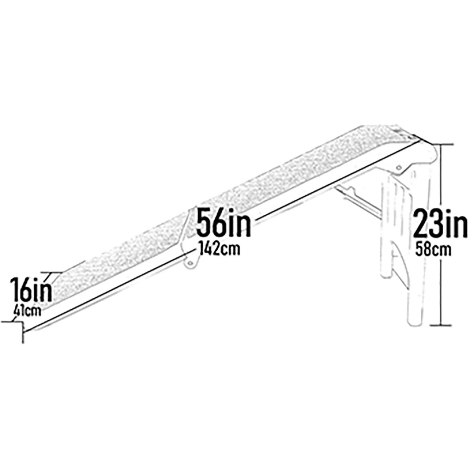 Pet Gear Free-Standing Foldable Cat & Dog Ramp 2 Pet Gear Free-Standing Foldable Cat & Dog Ramp - Image 2