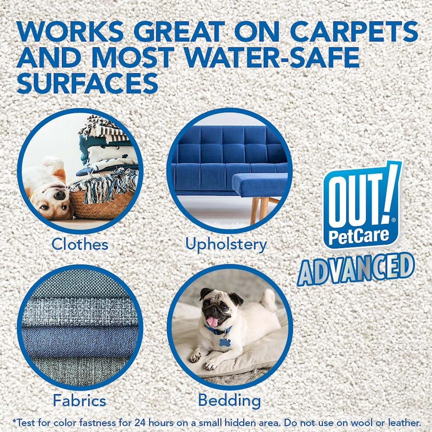 OUT! PetCare Advanced Stain & Odor Remover, 32-oz Bottle, 2 Count 5 OUT! PetCare Advanced Stain & Odor Remover, 32-oz Bottle, 2 Count - Image 5