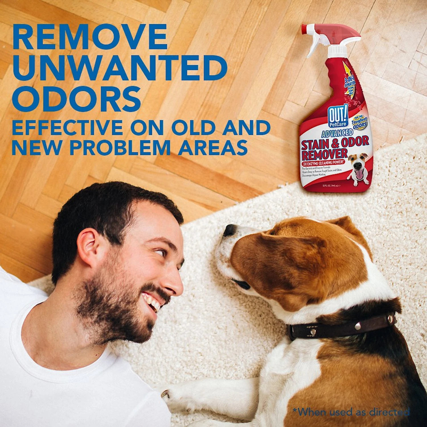 OUT! PetCare Advanced Stain & Odor Remover, 32-oz Bottle, 2 Count 6 OUT! PetCare Advanced Stain & Odor Remover, 32-oz Bottle, 2 Count - Image 6