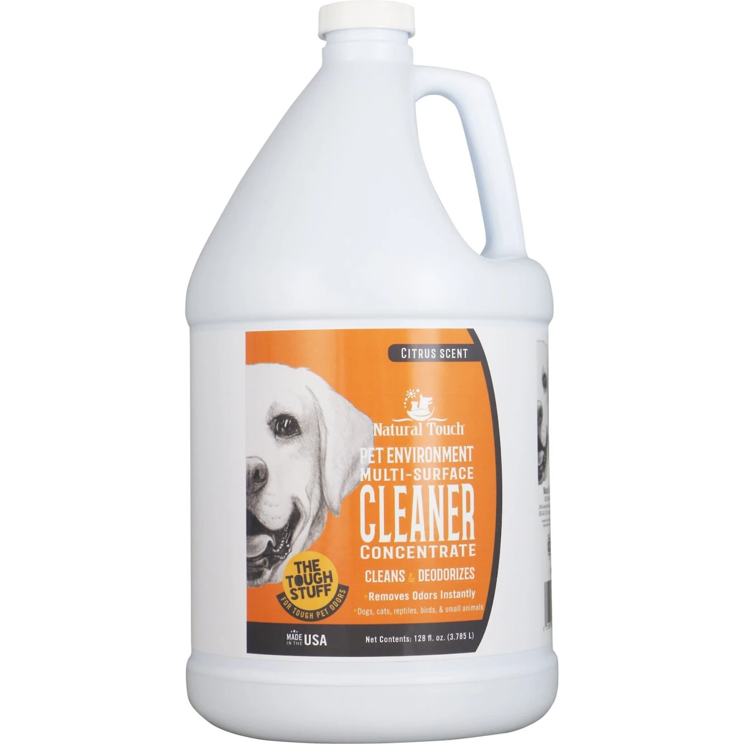 Tough Stuff Pet Environment Citrus Scent Multi-Surface Dog & Cat Cleaner Concentrate 1 Tough Stuff Pet Environment Citrus Scent Multi-Surface Dog & Cat Cleaner Concentrate