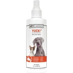 VetClassics YUCK! No Chew Dog & Cat Spray, 8-oz Bottle