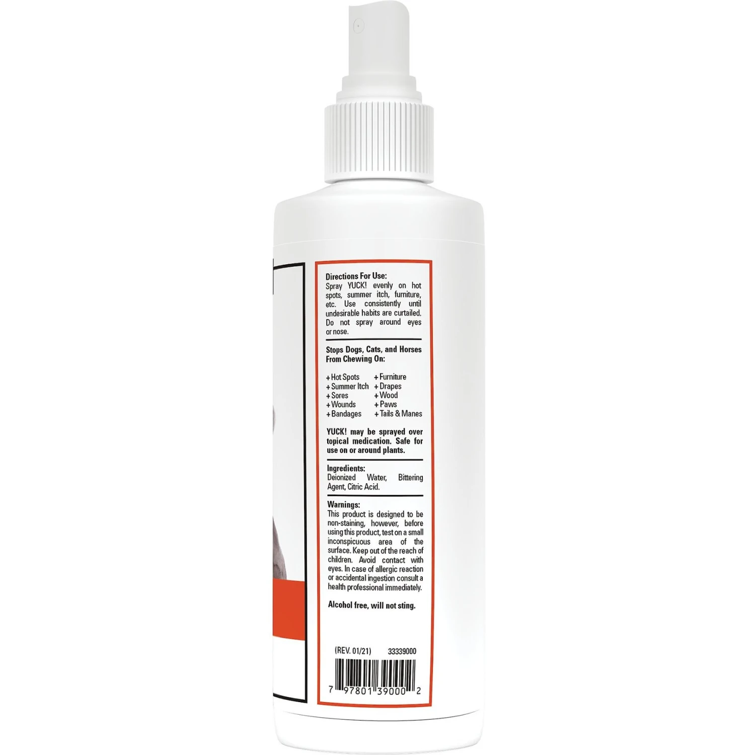 VetClassics YUCK! No Chew Dog & Cat Spray, 8-oz Bottle 2 VetClassics YUCK! No Chew Dog & Cat Spray, 8-oz Bottle - Image 2