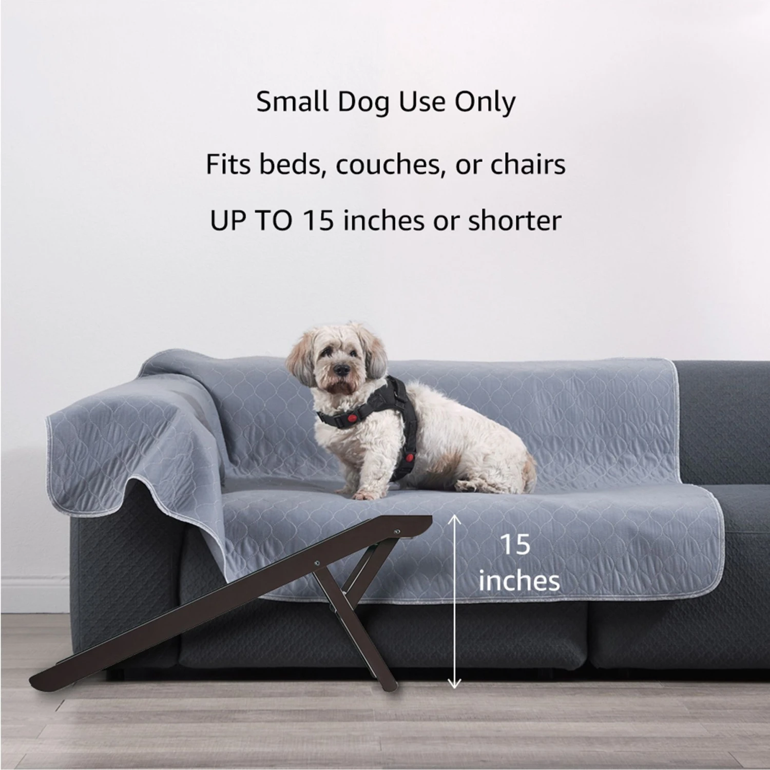 Unipaws Foldable Wooden Cat & Dog Ramp 4 Unipaws Foldable Wooden Cat & Dog Ramp - Image 4