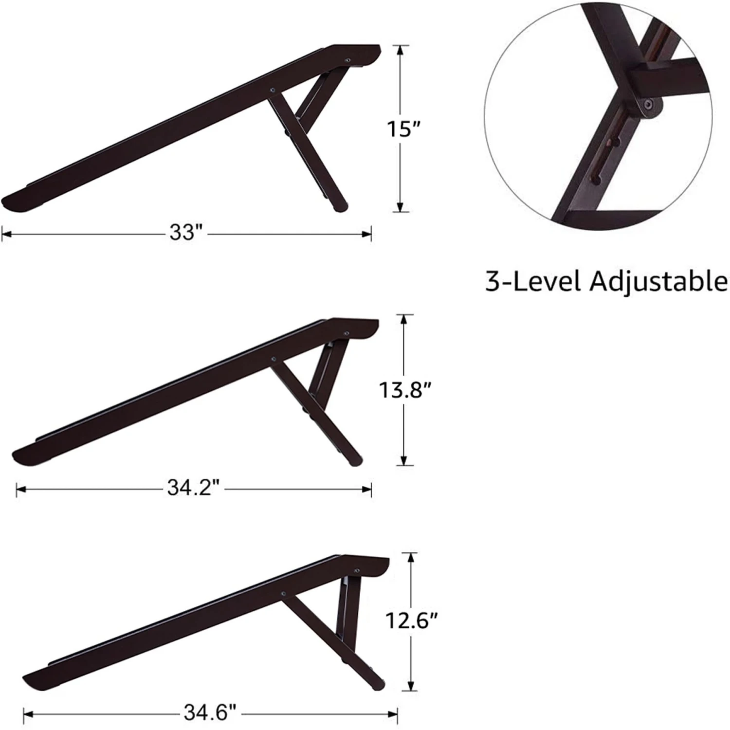 Unipaws Foldable Wooden Cat & Dog Ramp 5 Unipaws Foldable Wooden Cat & Dog Ramp - Image 5