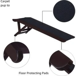 Unipaws Foldable Wooden Cat & Dog Ramp 13 Unipaws Foldable Wooden Cat & Dog Ramp -PetSafe Kong Shop 263523 PT5. AC SS1800 V1646421120