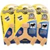 BulliBone Spin-a-Bone Peanut Butter Flavor Dog Chew Toy