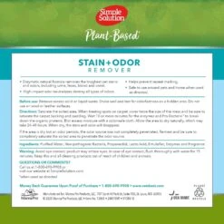 Simple Solution Plant-Based Stain & Odor Remover, 32-oz Bottle 11 Simple Solution Plant-Based Stain & Odor Remover, 32-oz Bottle -PetSafe Kong Shop 263814 PT5. AC SS1800 V1607739445