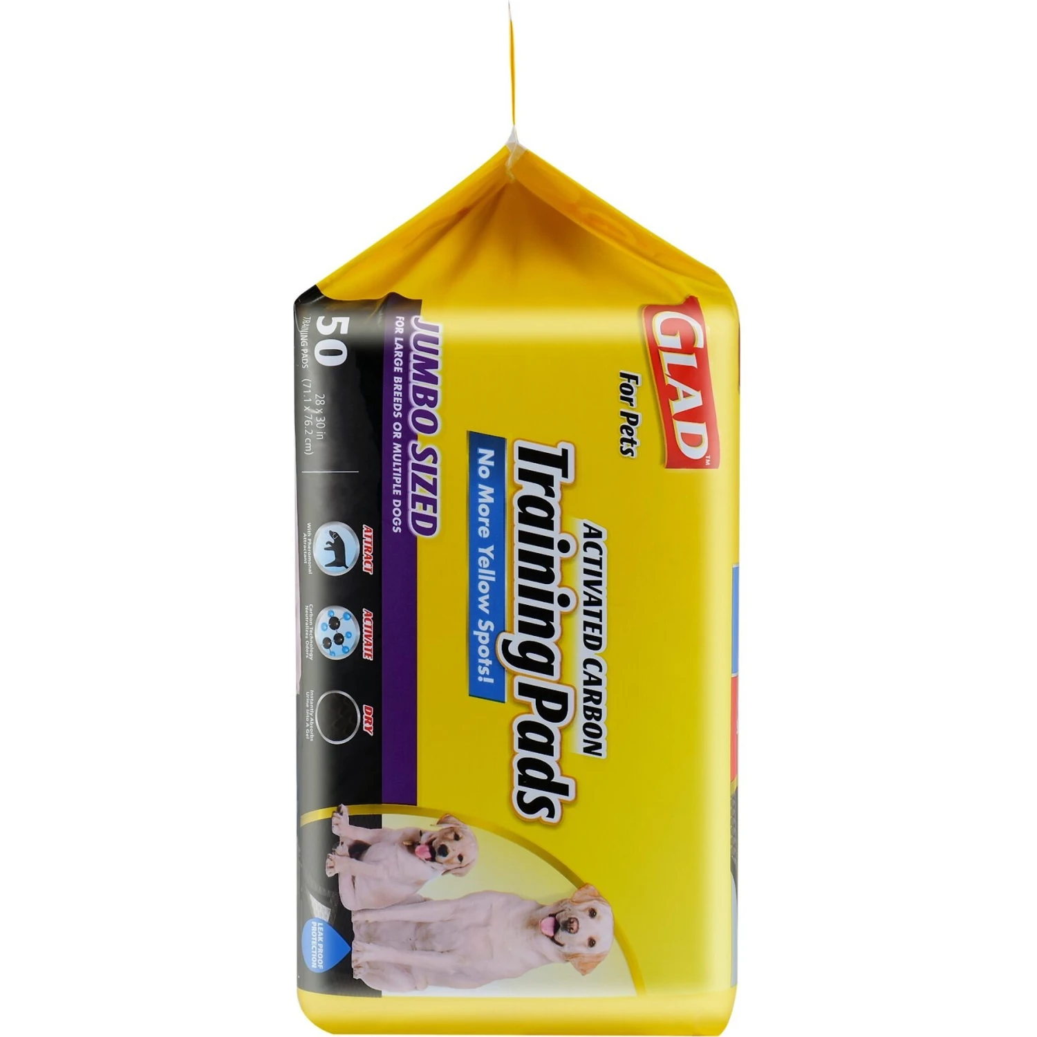 Glad Activated Carbon Jumbo Sized Dog Training Pads 4 Glad Activated Carbon Jumbo Sized Dog Training Pads - Image 4