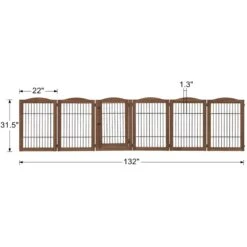 Unipaws 6 Panel Wire Dog Playpen Freestanding Pet Gate 10 Unipaws 6 Panel Wire Dog Playpen Freestanding Pet Gate -PetSafe Kong Shop 264630 PT3. AC SS1800 V1659995820
