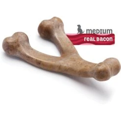Benebone Wishbone Bacon Flavor Chew Puppy Toy -PetSafe Kong Shop 265110 PT3. AC SS1800 V1612394808