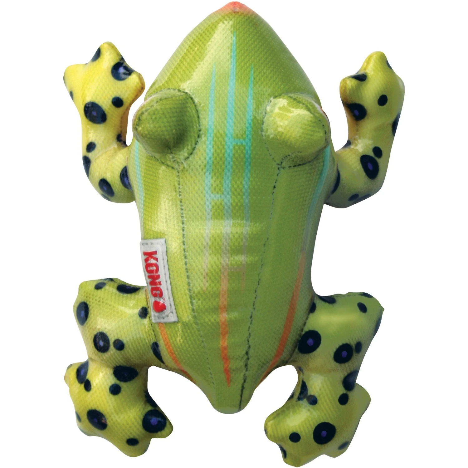 KONG Shieldz Tropics Frog Dog Toy 1 KONG Shieldz Tropics Frog Dog Toy