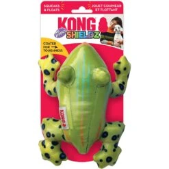 KONG Shieldz Tropics Frog Dog Toy 7 KONG Shieldz Tropics Frog Dog Toy -PetSafe Kong Shop 265130 PT3. AC SS1800 V1631758283