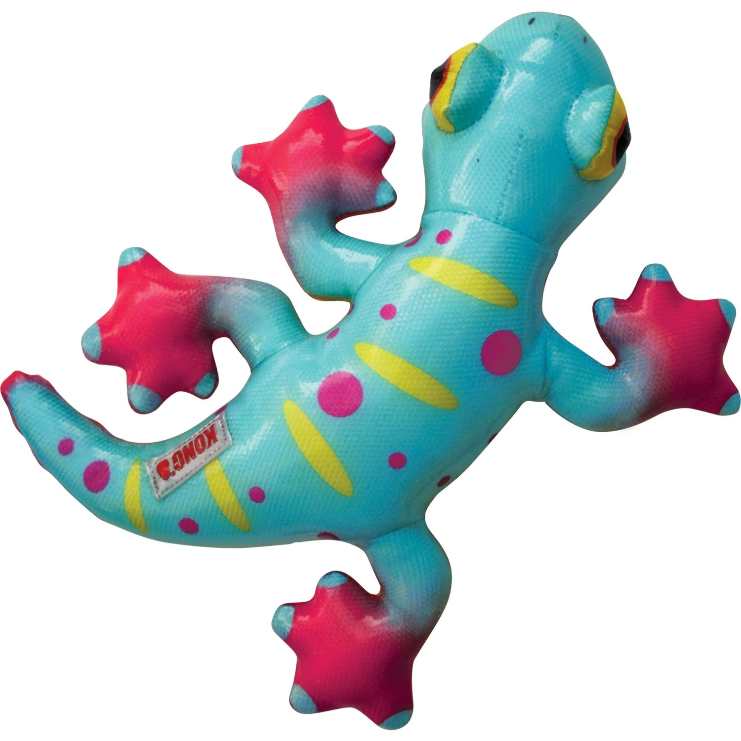 KONG Shieldz Tropics Gecko Dog Toy 1 KONG Shieldz Tropics Gecko Dog Toy