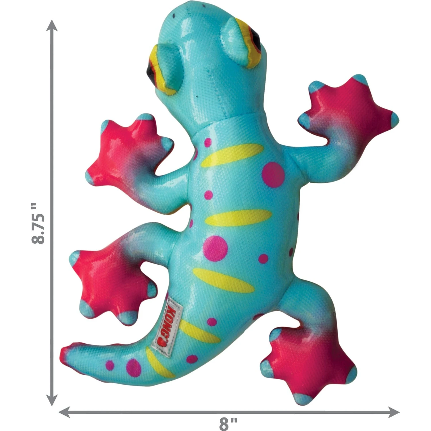 KONG Shieldz Tropics Gecko Dog Toy 2 KONG Shieldz Tropics Gecko Dog Toy - Image 2