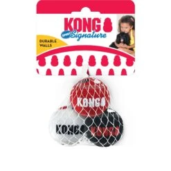 KONG Signature Sport Balls Dog Toy, Red -PetSafe Kong Shop 265138 PT3. AC SS1800 V1631775999