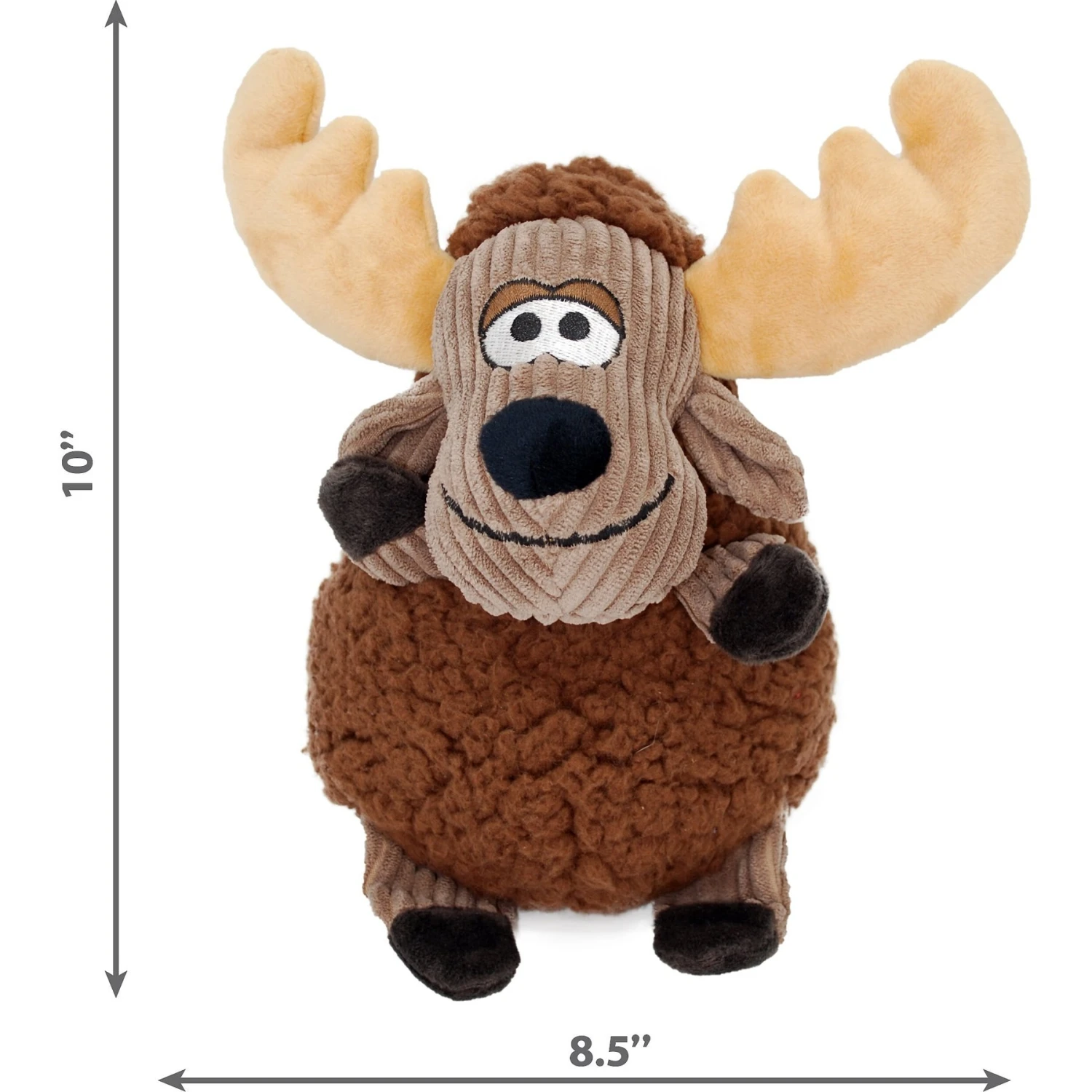 KONG Sherps Floofs Moose Dog Toy 2 KONG Sherps Floofs Moose Dog Toy - Image 2