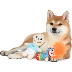 Fetch For Pets Nickelodeon Rugrats Chuckie & Tommy Squeaky Plush Dog Toys, 2 Count -PetSafe Kong Shop 265287 PT4. AC SS1800 V1611091661