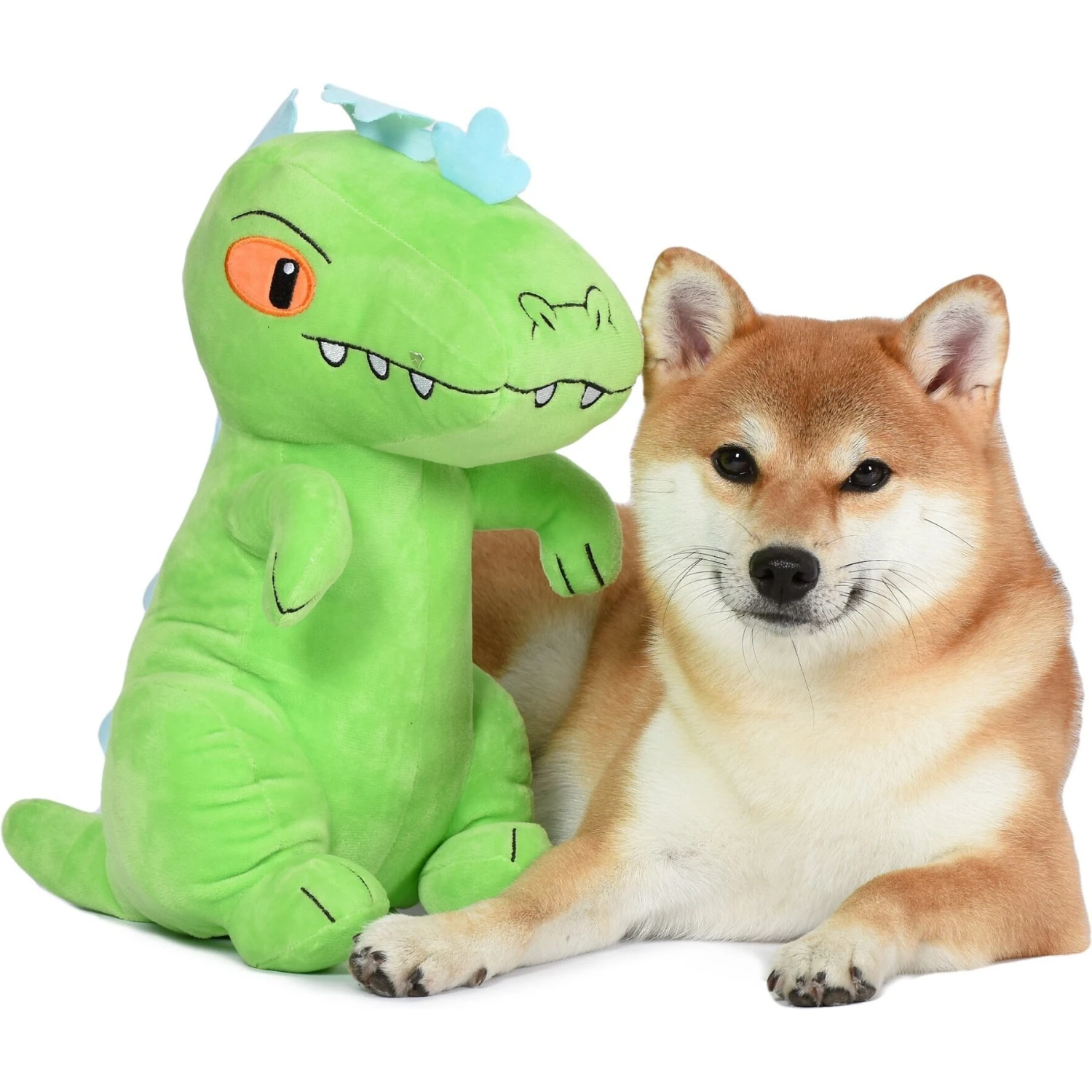 Fetch For Pets Nickelodeon Rugrats Reptar Squeaky Plush Dog Toy 5 Fetch For Pets Nickelodeon Rugrats Reptar Squeaky Plush Dog Toy - Image 5